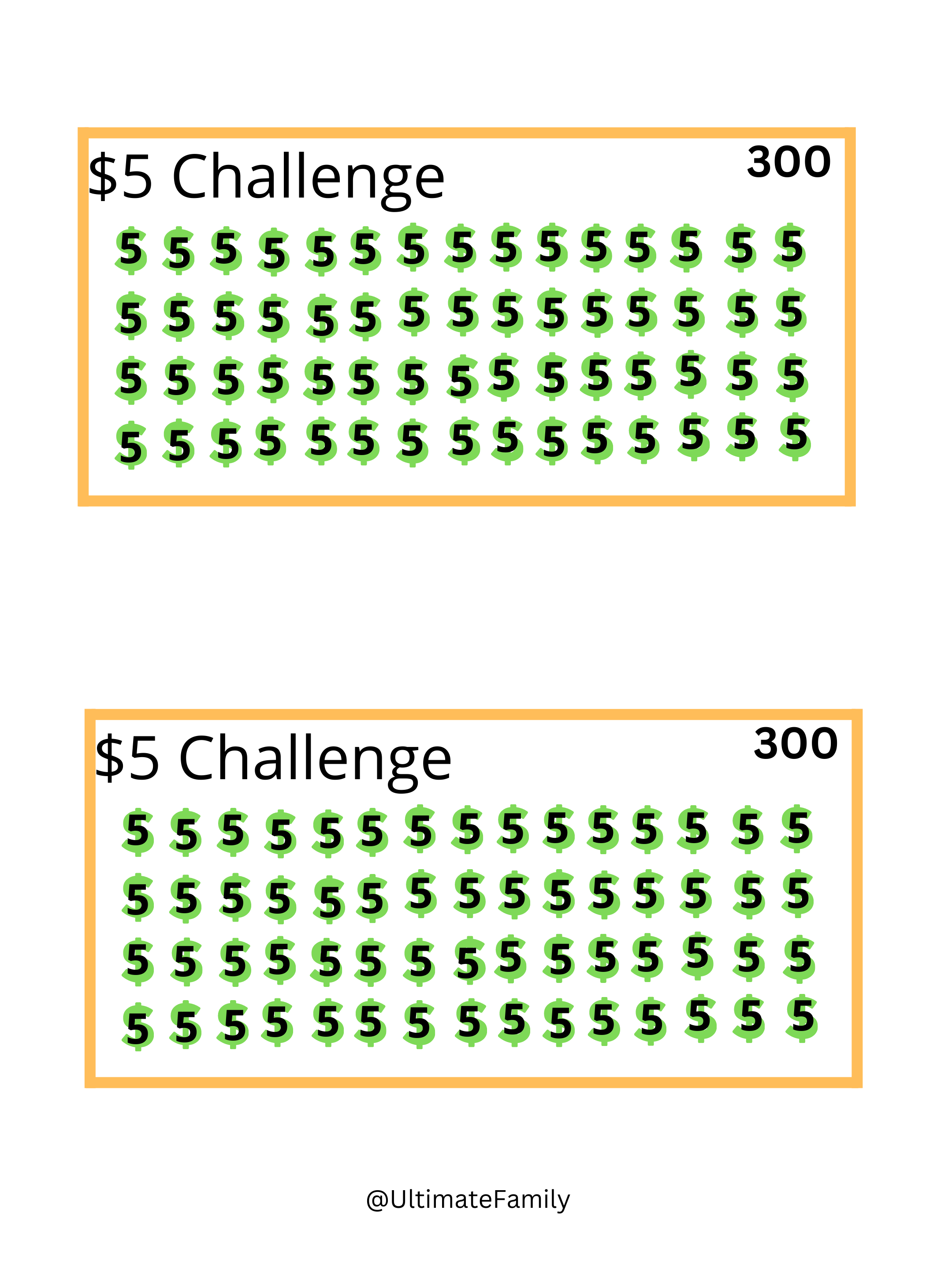 $5 Challenge (Digital)